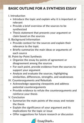 How Many Sources Should You Use in a Synthesis Essay? A Multi-perspective Analysis