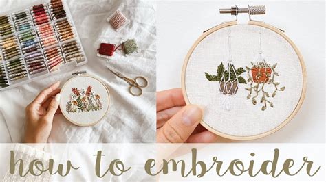 how to start embroidery thread: the art of starting your journey